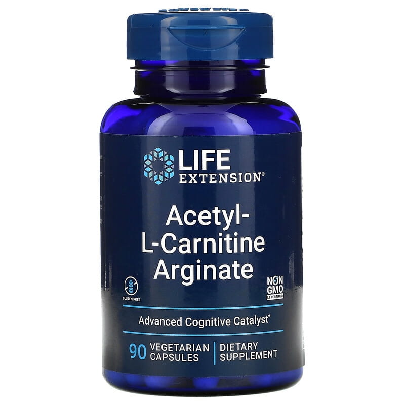 Acétylcarnitine arginate acétylcarnitine arginate 90 gélules PROLONGATION DE VIE