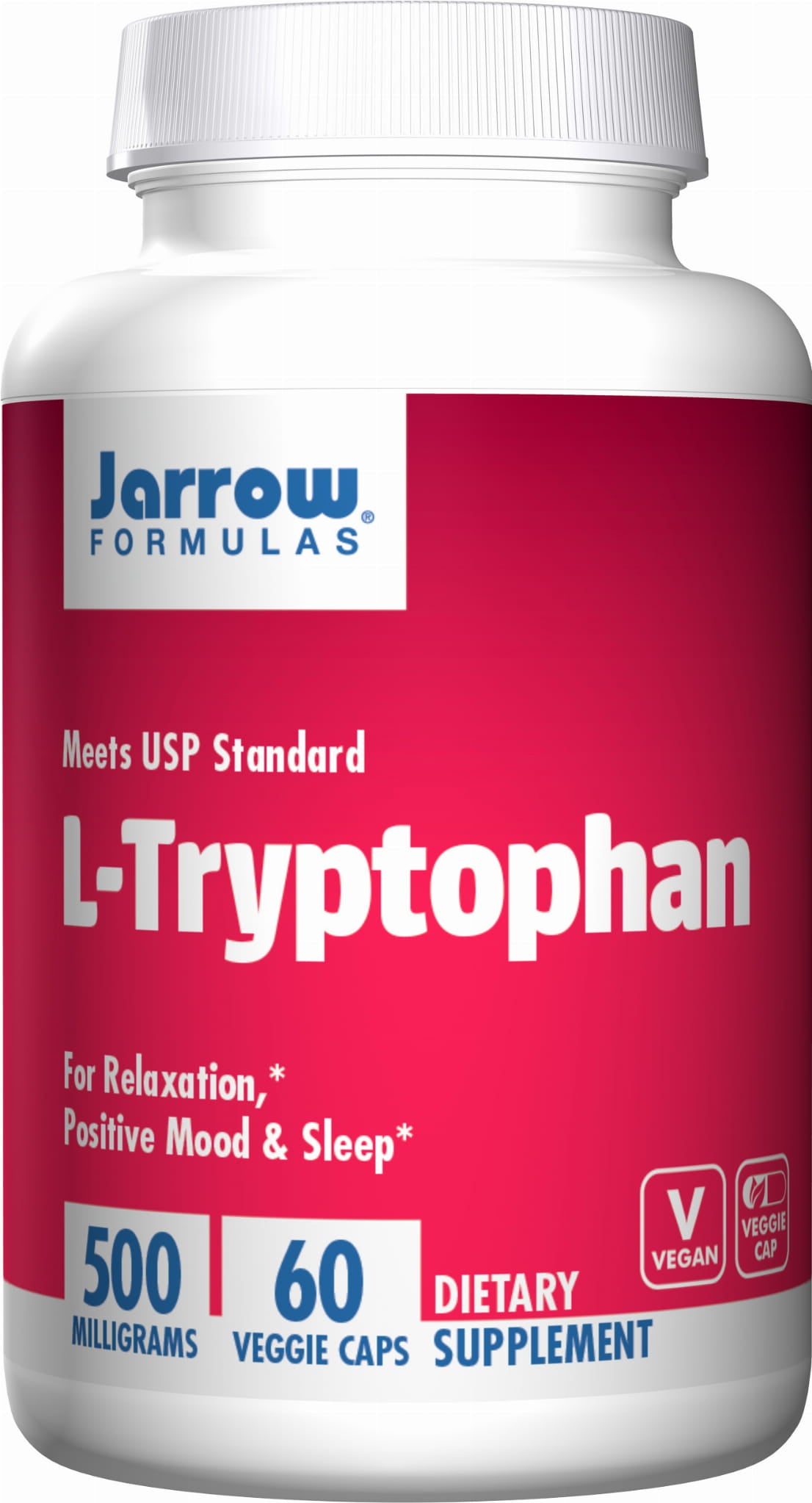 Ltryptophane 500 MG 60 gélules FORMULES JARROW