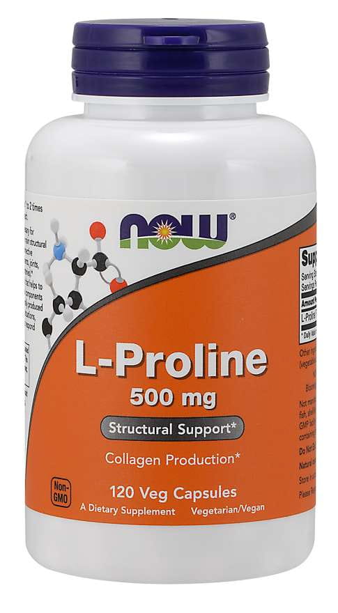 Lproline 120 gélules NOW FOODS