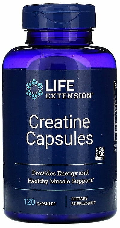 Créatine capsules de créatine 120 capsules LIFE EXTENSION