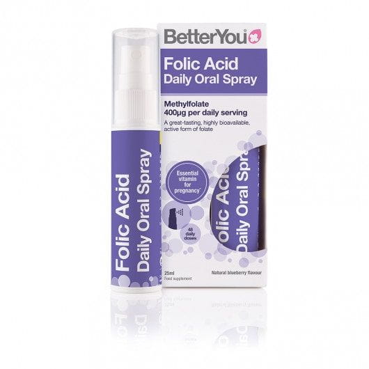 Acide folique vaporisateur oral quotidien vaporisateur d'acide folique 25 ml BETTERYOU