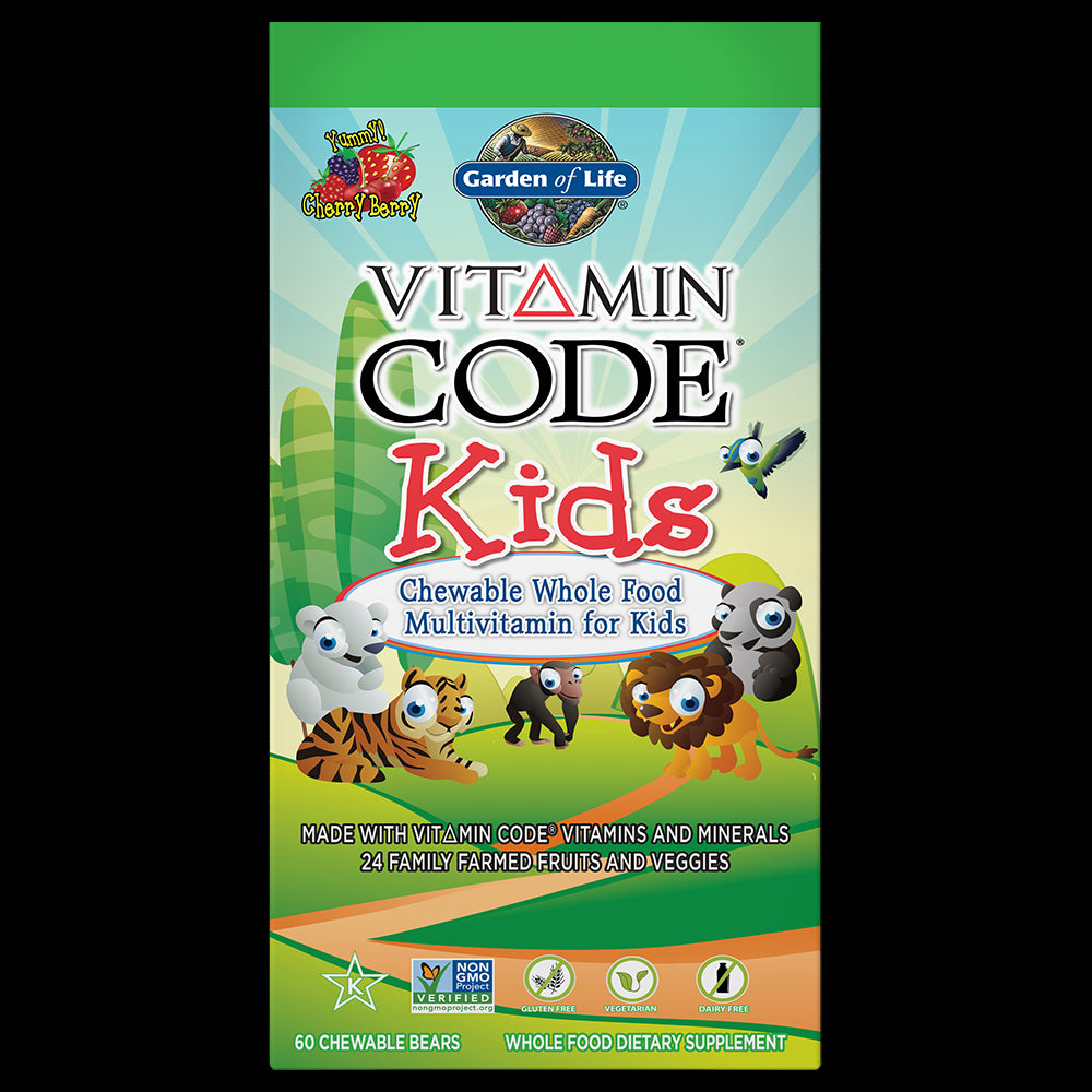 Vitamin code kids 60 comprimés JARDIN DE LA VIE