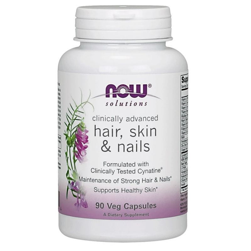 Cheveux peau & ongles cheveux peau et ongles 90 gélules NOW FOODS