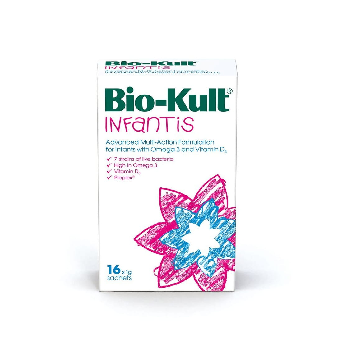 Infantis Probiotiques pour enfants et nourrissons 16 pièces BIO - KULT