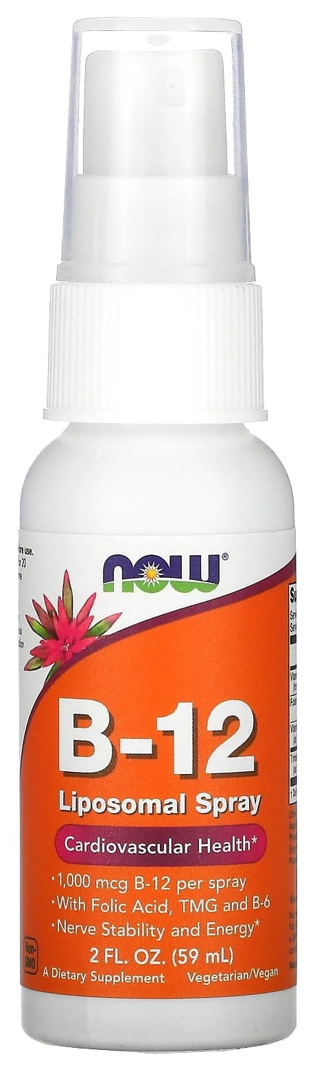Spray liposomal B12 59 ml NOW FOODS