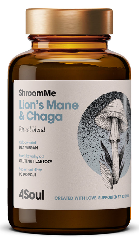 Shroomme crinière de lion & chaga 4554 g HEALTH LABS