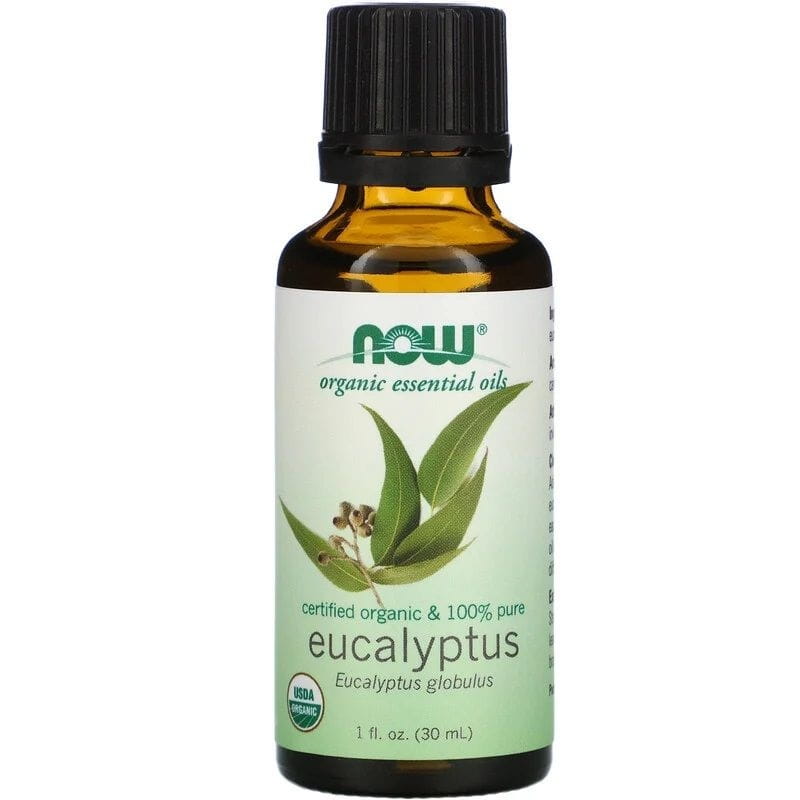 100% huile d'eucalyptus certifiée biologique 30 ml NOW FOODS