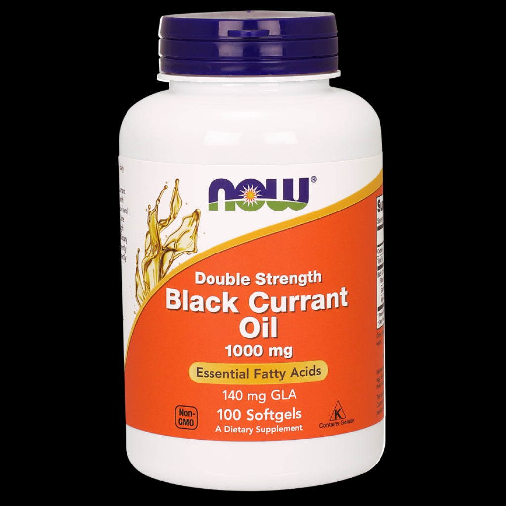 Huile de cassis 1000 MG 100 gélules NOW FOODS