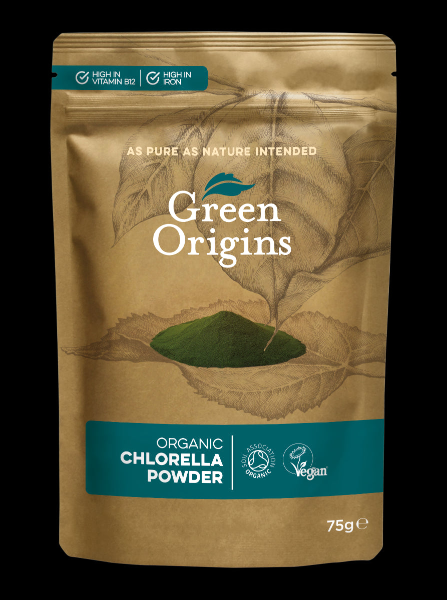 Poudre de chlorelle bio 75 g GREEN ORIGINS