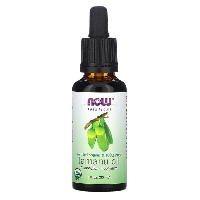 Huile de graine de tamanu 100 % biologique 30 ml NOW FOODS