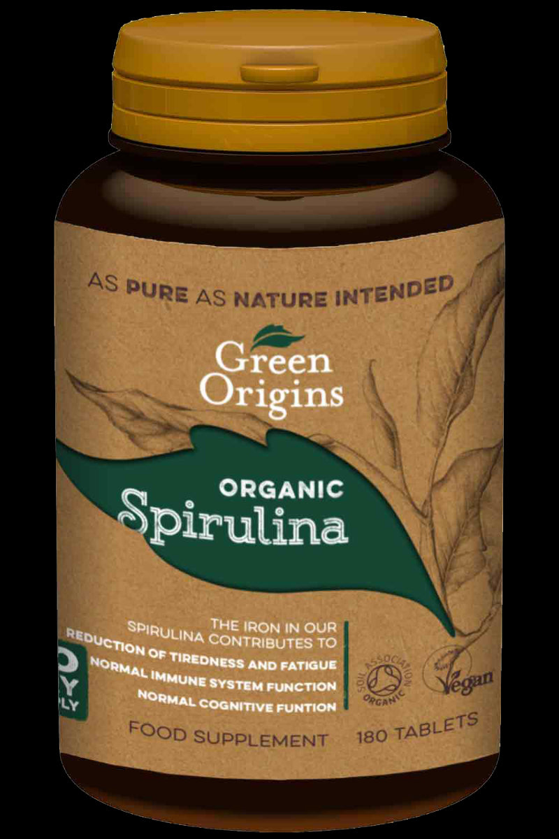 Spiruline bio 180 comprimés GREEN ORIGINS