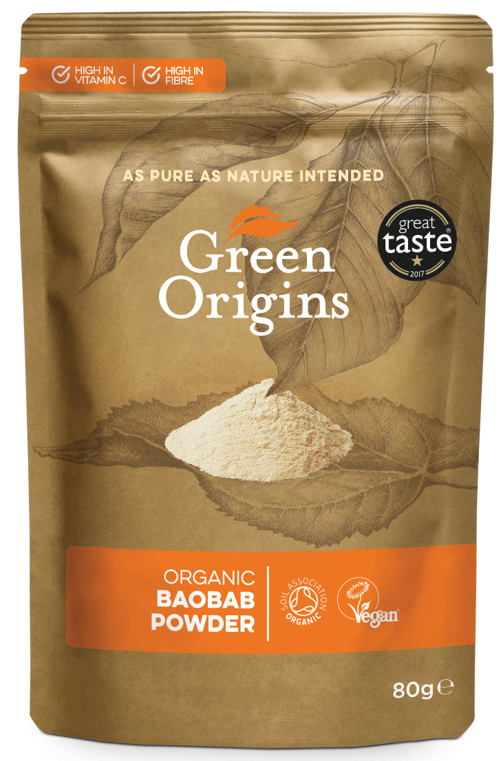 Poudre de baobab bio 80 g GREEN ORIGINS