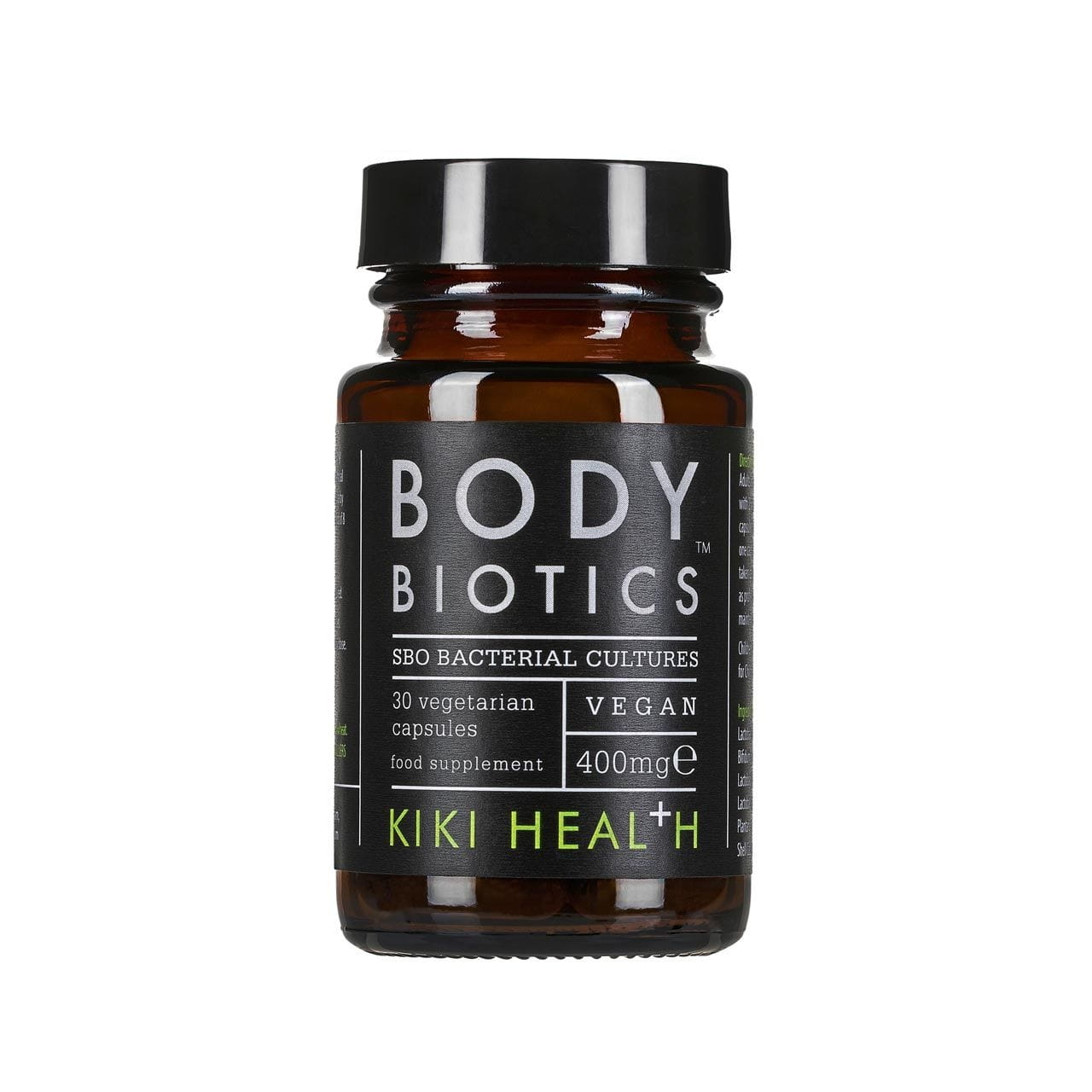 Body biotics sbo cultures bactériennes Probiotiques 30 gélules KIKI HEALTH