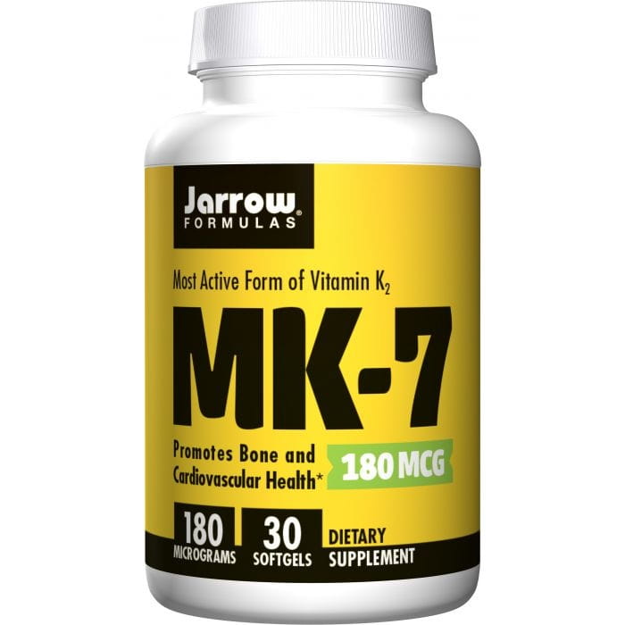 Vitamine K2 MK7 180 mcg 30 gélules FORMULES JARROW