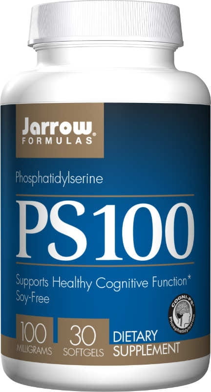 Ps100 phosphatidylsérine 100 MG sans soja 30 gélules FORMULES JARROW