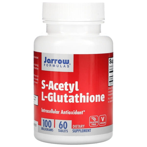 Glutathion s - acetyl L - glutathion 60 comprimés FORMULES JARROW