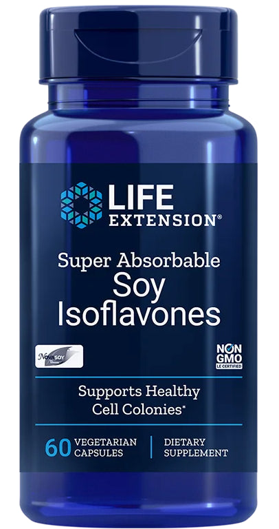 Isoflavones de soja isoflavones de soja super absorbables 60 gélules PROLONGATION DE VIE