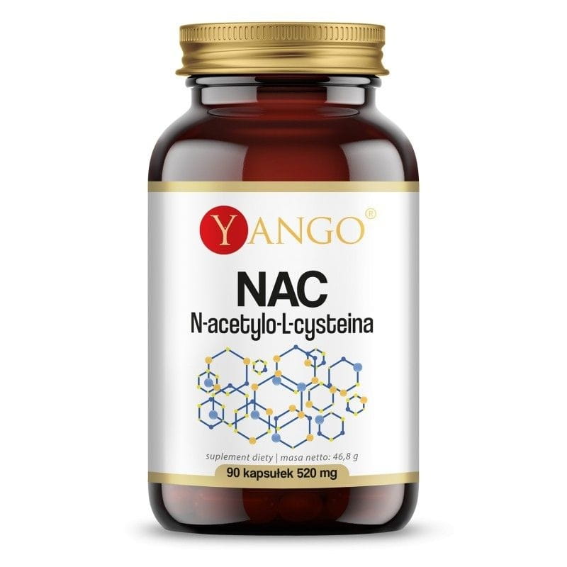 NAC - n - acétyl - l - cystéine 90 gélules YANGO