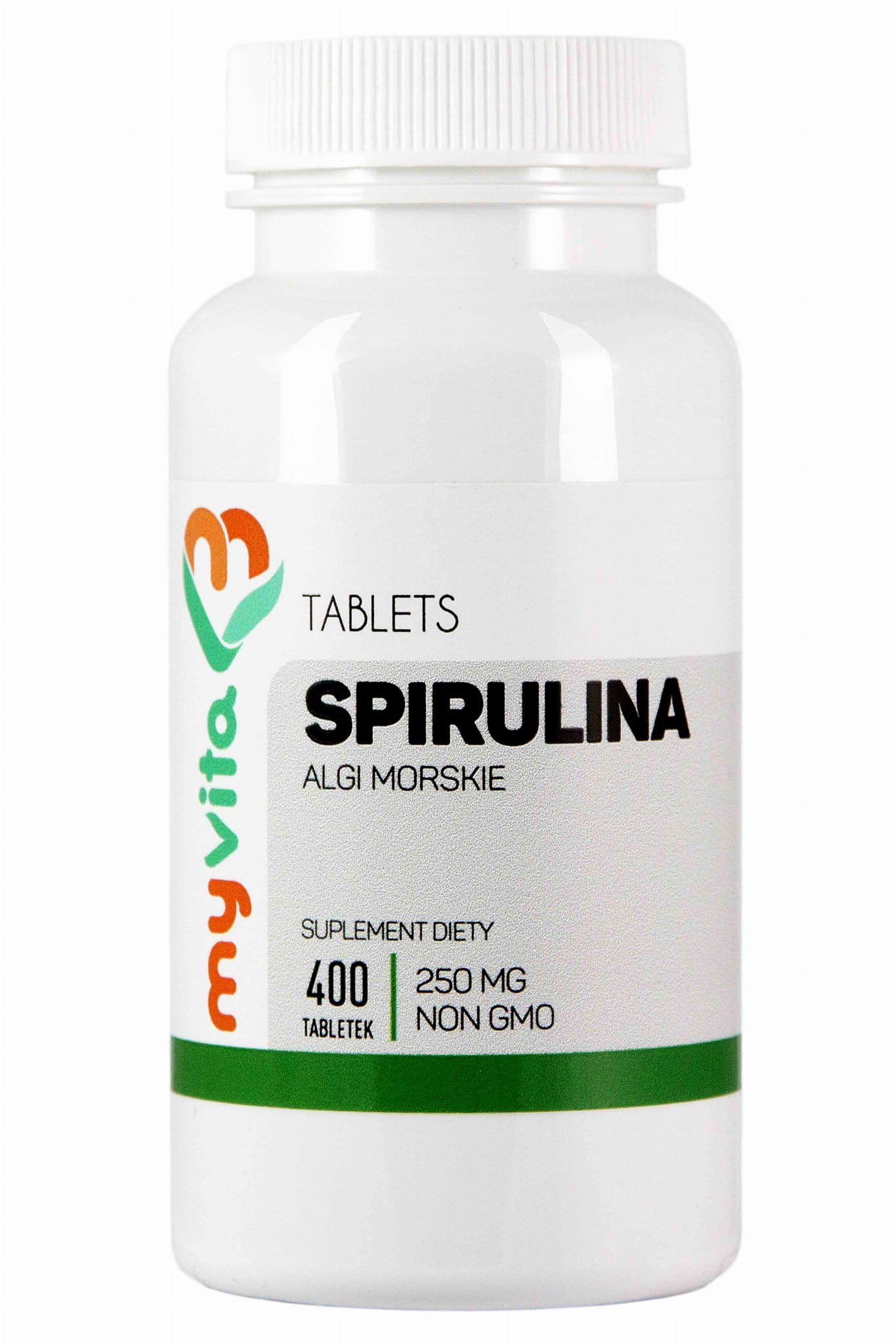 Spiruline 250mg 400 comprimés MYVITA