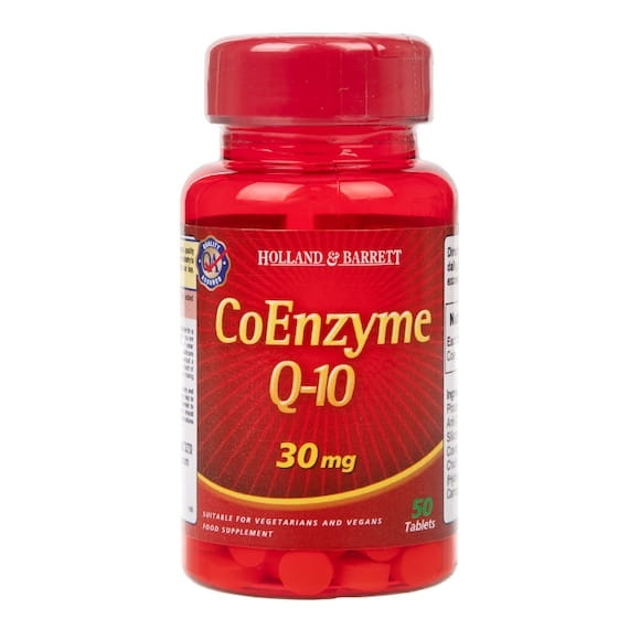 Coenzyme Q10 30 MG 50 comprimés HOLLAND & BARRETT