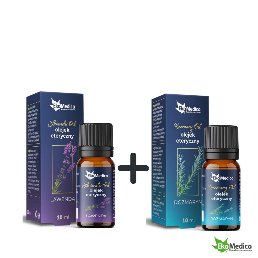 Coffret huiles essentielles EKAMEDICA lavande + romarin