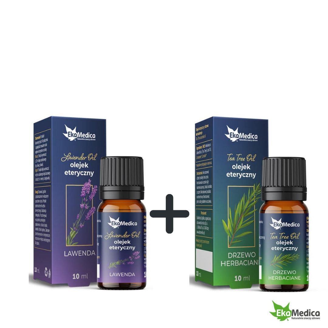 Huiles essentielles de lavande + tea tree EKAMEDICA