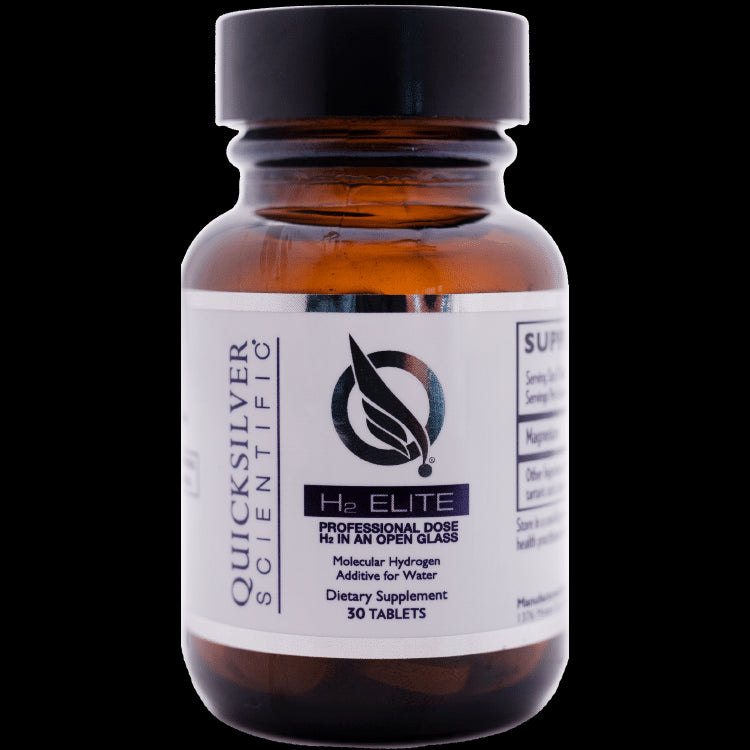 H2 élite hydrogène moléculaire 30 comprimés QUICKSILVER SCIENTIFIC