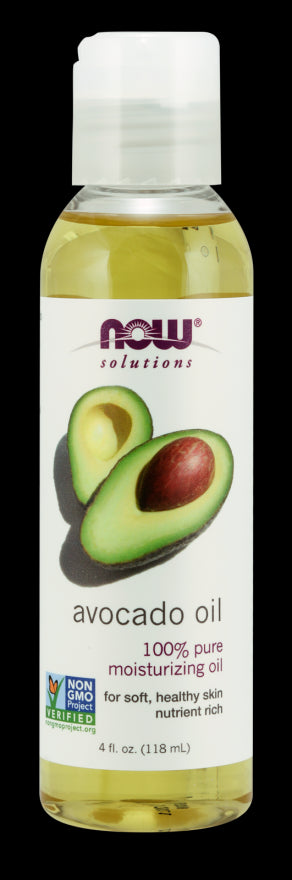 Huile d'avocat huile d'avocat 118 ml NOW FOODS SOLUTIONS
