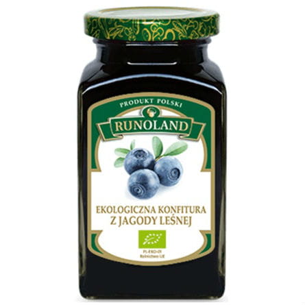 Confiture de baies forestières BIO 320 g - RUNOLAND