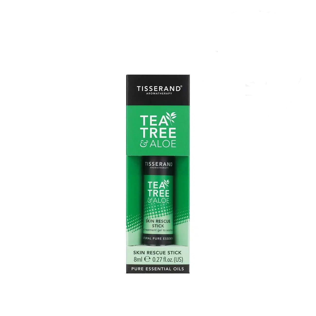 Gel point pour les imperfections tea tree & aloes tea tree & aloe skin rescue stick 8 ml TISSERAND