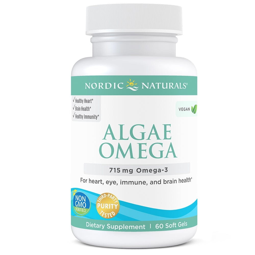 Algues + OMEGA3 algues oméga 60 gélules NORDIC NATURALS