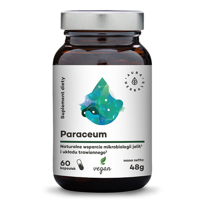 Paraceum soutien naturel des intestins et de la digestion 60 gélules AURA HERBALS