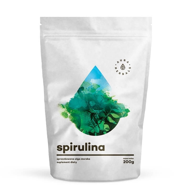 Spiruline 200 g AURA HERBALS