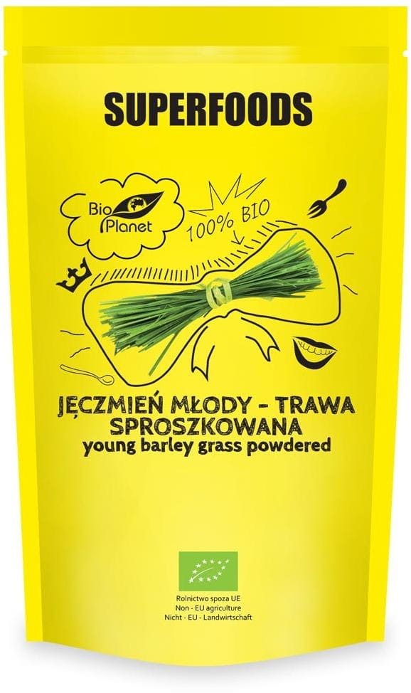 Jeune orge - herbe en poudre BIO 125 g - BIO PLANET