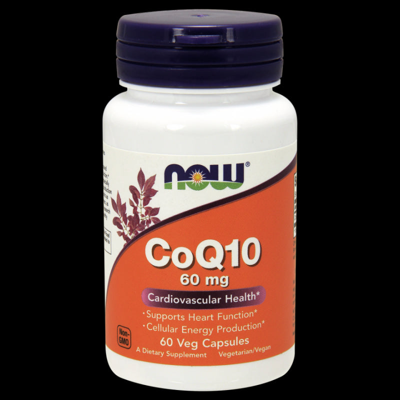 Coenzyme Q10 60 MG 60 gélules NOW FOODS