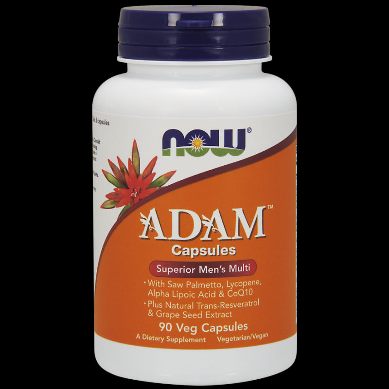 Multivitamines et minéraux pour hommes Adam 90 capsules de NOW FOODS