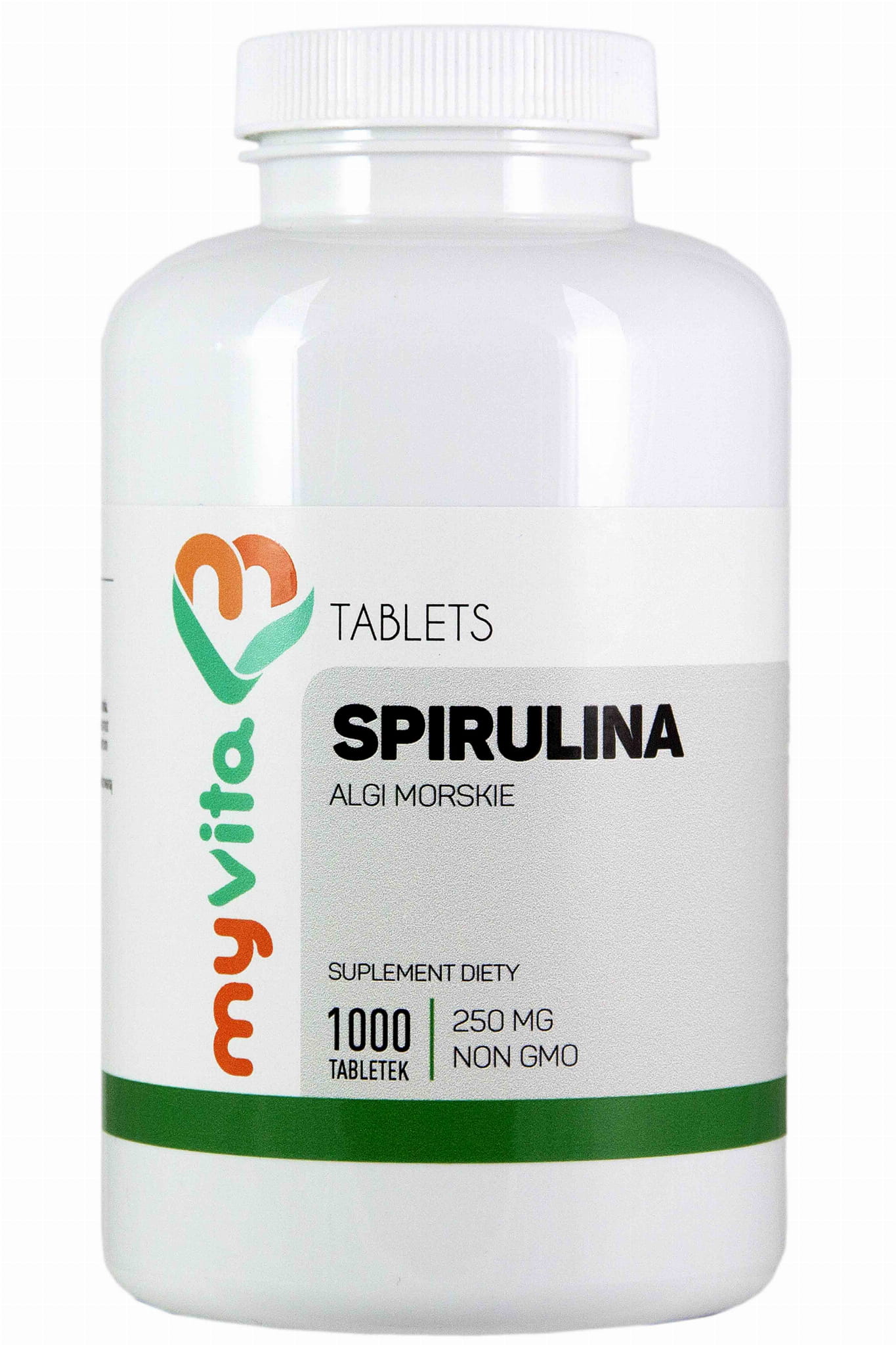 Spiruline 250mg 1000 comprimés MYVITA
