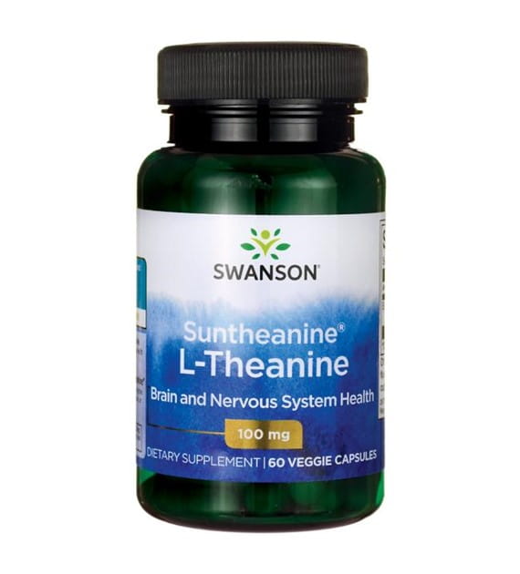 Suntheanine L - théanine100mg 60 gélules de SWANSON