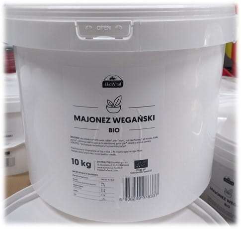 Mayonnaise végétalienne BIO 10 kg