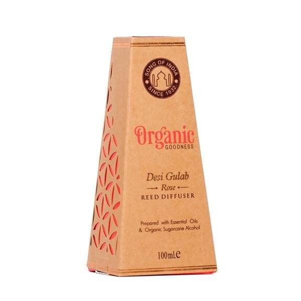 Diffuseur d'arôme - desi gulab rose 100 ml - SONG OF INDIA