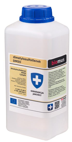 Diméthylsulfoxyde dmso plastique 1000ml BIOMUS