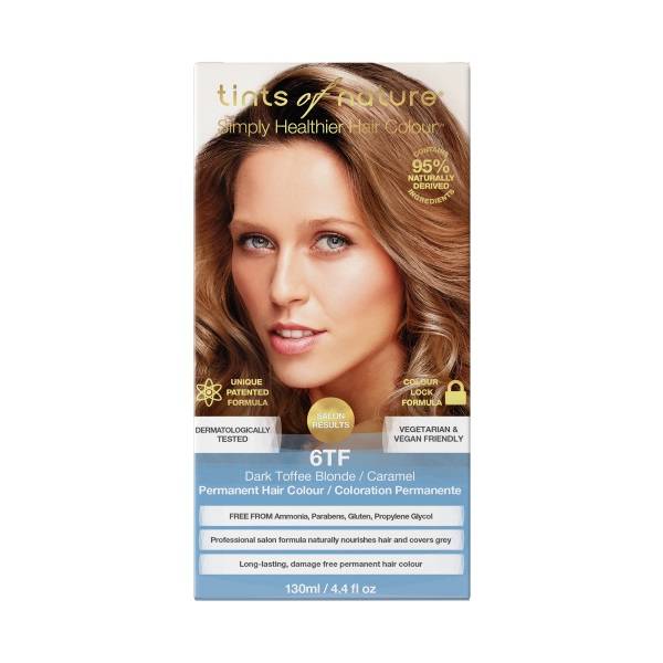Teinture capillaire naturelle - 6tf blond caramel foncé TINTS OF NATURE