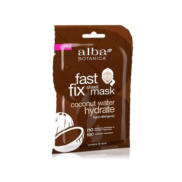 Masque tissu hydratant à la noix de coco