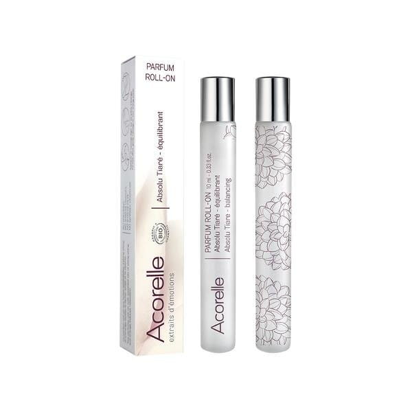 Eau de Parfum bio en rouleau - sur absolu tiaré - ACORELLE