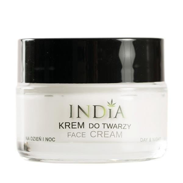 INDIA COSMETICS crème visage jour et nuit pour peaux matures à l'huile de chanvre