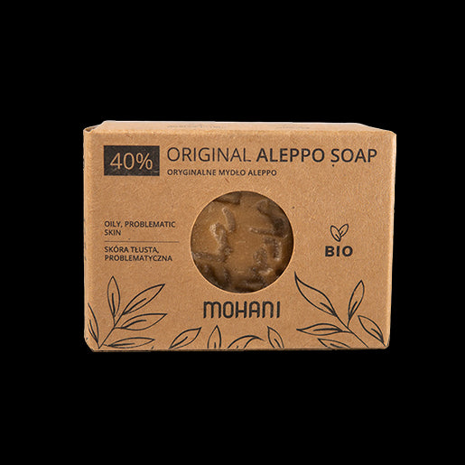 Savon d'alep BIO olive - baie 40% MOHANI