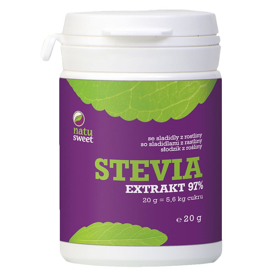 Extrait pur de Stevia 97% 20g NATUSWEET