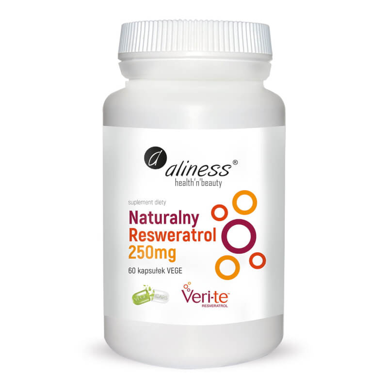 Resvératrol naturel de fermentation de levure 250 MG 100 gélules ALIESS