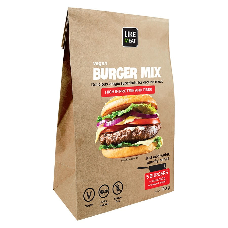 Vegan burger mix substitut de viande végétale 200g CULTURED FOODS