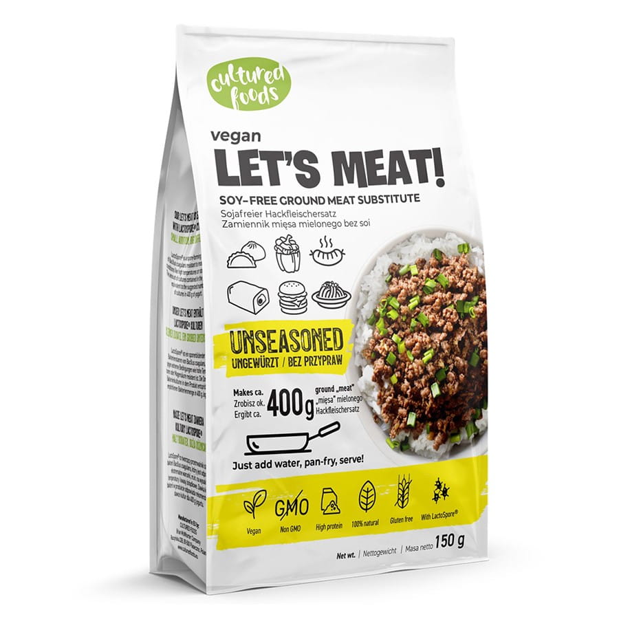 Vivons! substitut de viande végétale - sans épices 150g ALIMENTS DE CULTURE